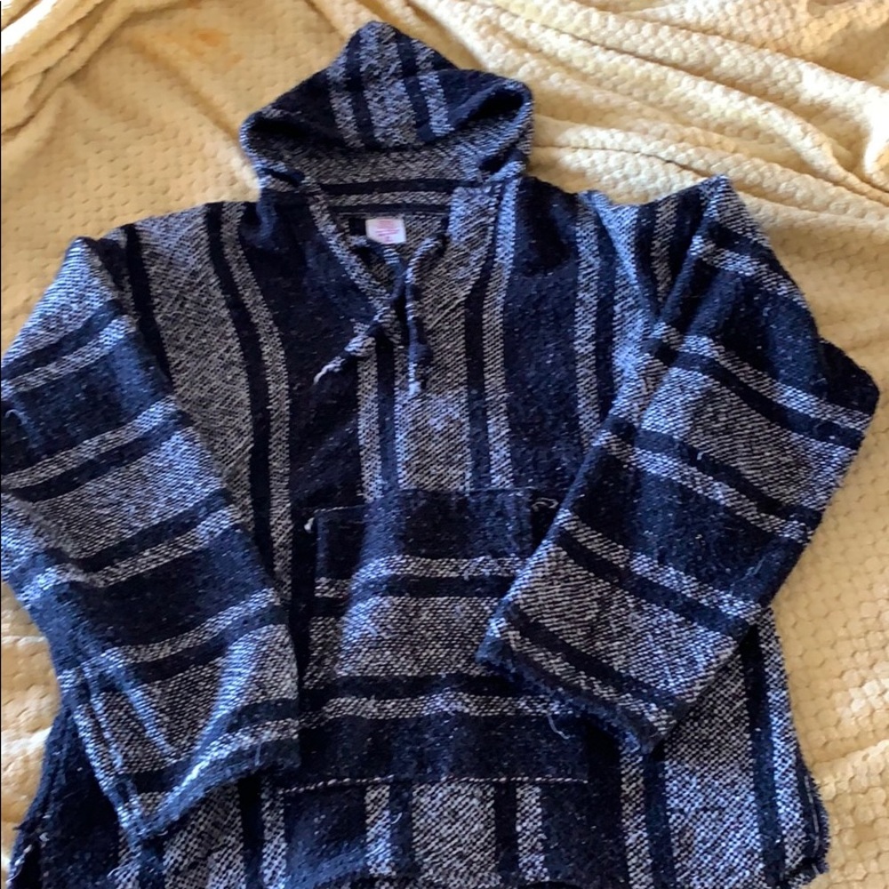 Mexican blanket sweater